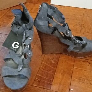 G by Guess wedged heels